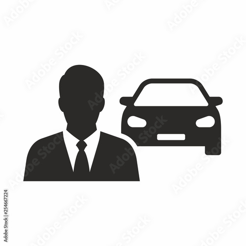 Car dealership icon
