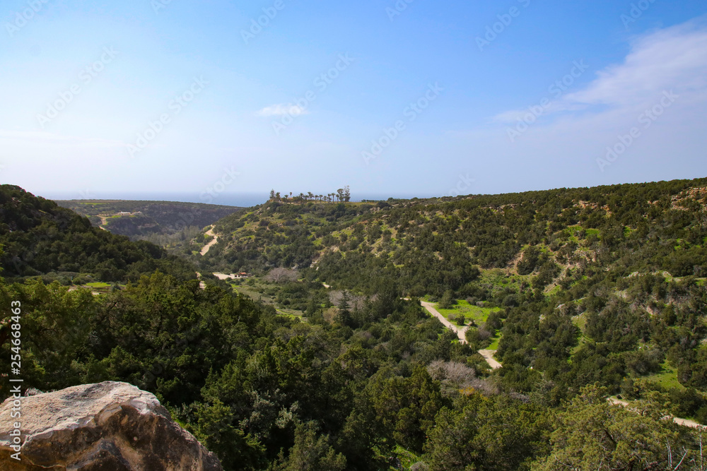 Obraz premium Hiking aroun the Avakas Gorge (Akamas Peninsula) - Cyprus