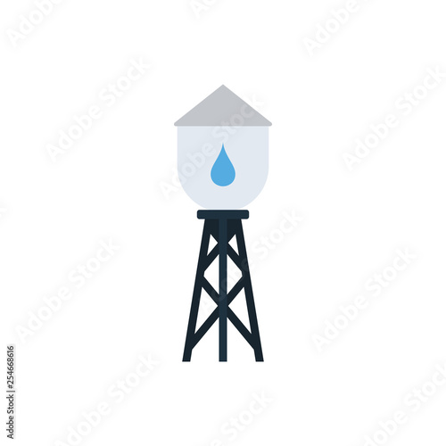 Water tower icon