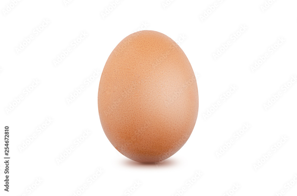 Chicken egg isolated on white background Chicken egg isolated on white background