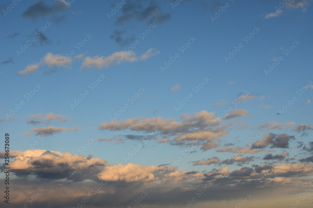 sky with clouds