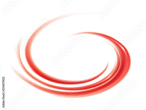Vector swirling red backdrop. Juice of red fruits