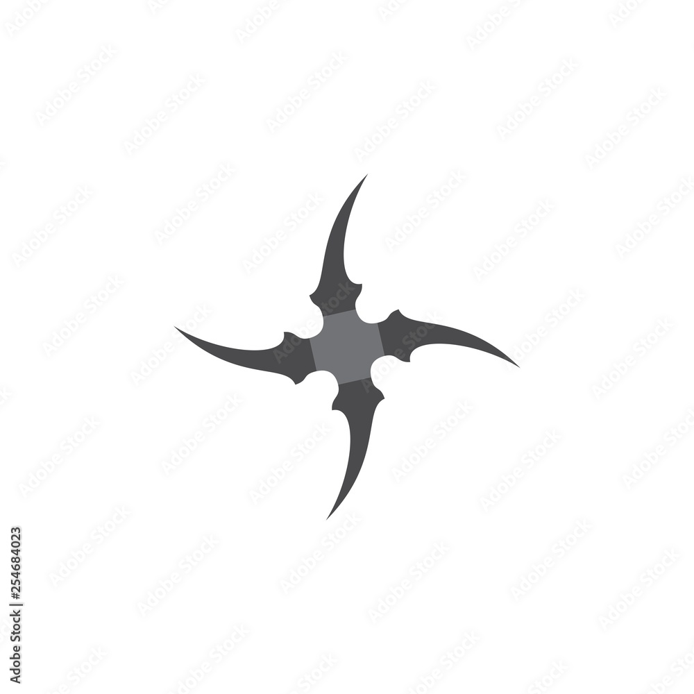 Fototapeta premium Star Blade logo design vector