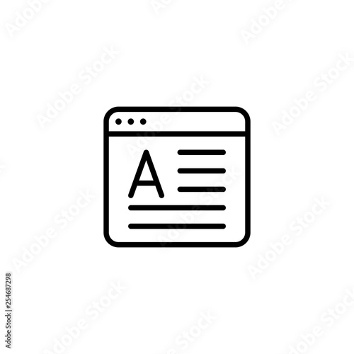 Bllogger web page icon.