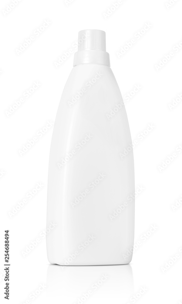 white plastic bottle for softener or detergent white plastic bottle for softener or detergent