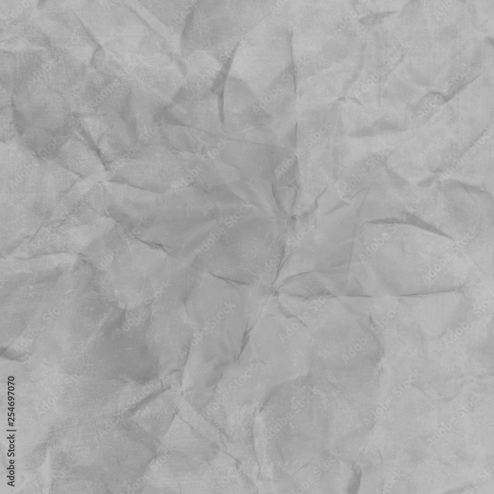 Gray crumpled paper for background image Gray crumpled paper for background image