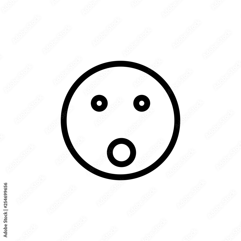 Fototapeta premium Emoji icon. Social media sign