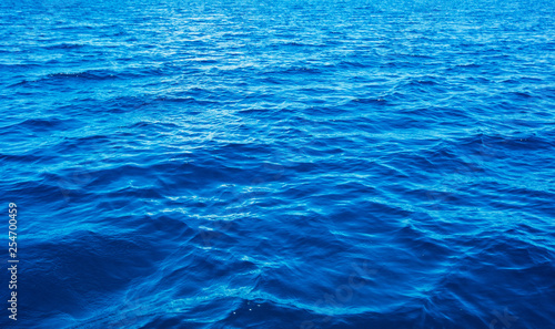 Blue sea water background © photolink