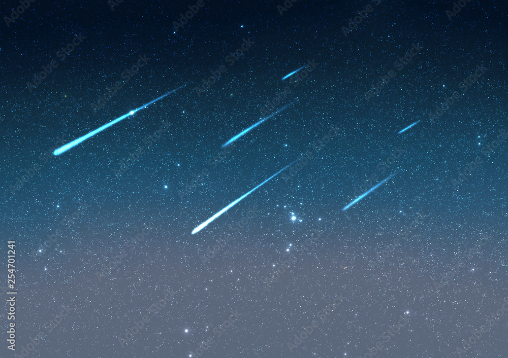 流星群 Stock イラスト Adobe Stock