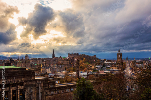 View From Calton Hill, Edinburgh, Scotland © mon