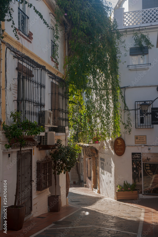 calles del casco antiguo de Marbella, Málaga