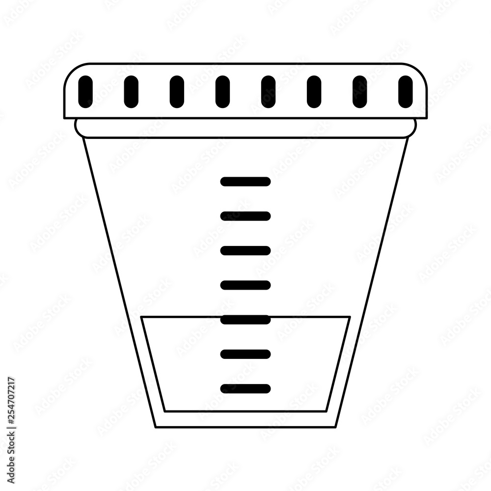 urine sample in bottle in black and white urine sample in bottle in black and white