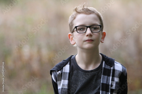 portrait of young man in sunglasses