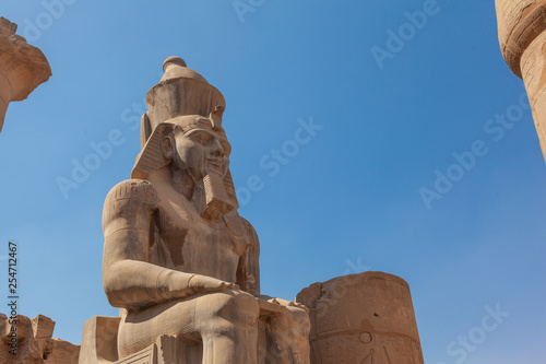 Karnak temple in Luxor  Egypt