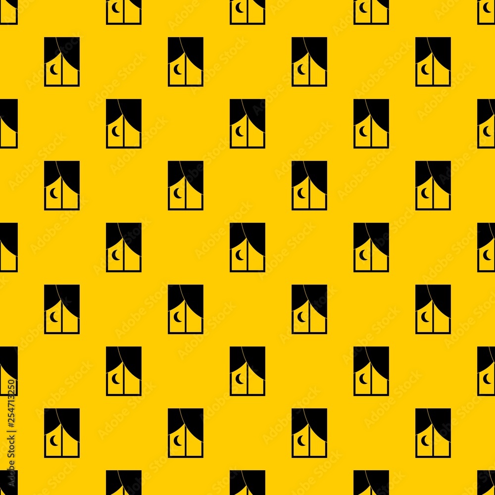 Nightly window pattern seamless vector repeat geometric yellow for any design Nightly window pattern seamless vector repeat geometric yellow for any design