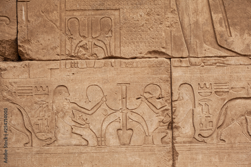 Karnak temple in Luxor,