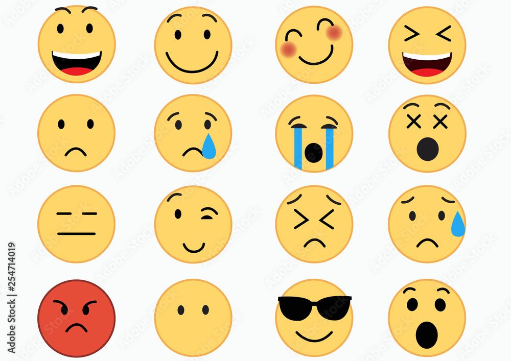 Fototapeta premium Emoticon