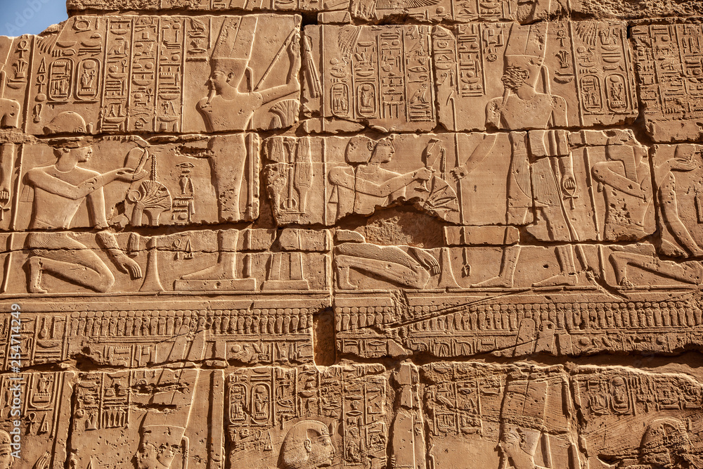 Obraz premium Karnak temple in Luxor