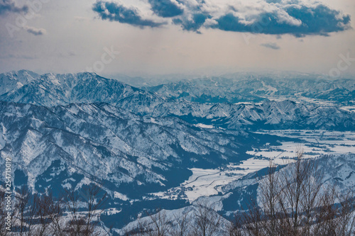 雪山の景色