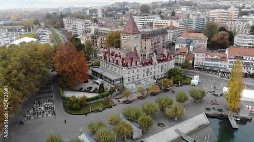 Lausanne in autumn
