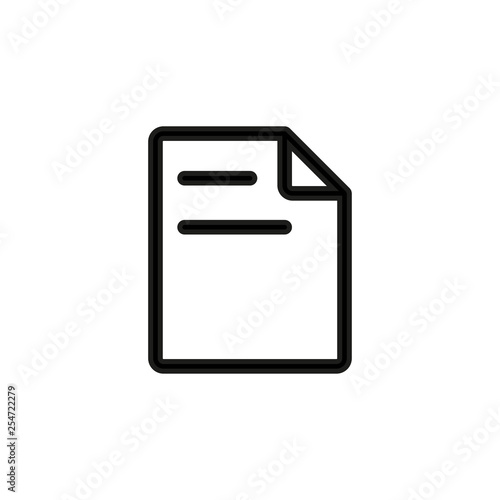 File archive icon. Blank sign
