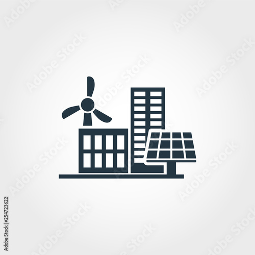 Urban Development creative icon. Monochrome style design from urbanism icons collection. Urban Development icon for web design, apps, software, print usage