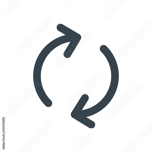 Update icon. File sync sign