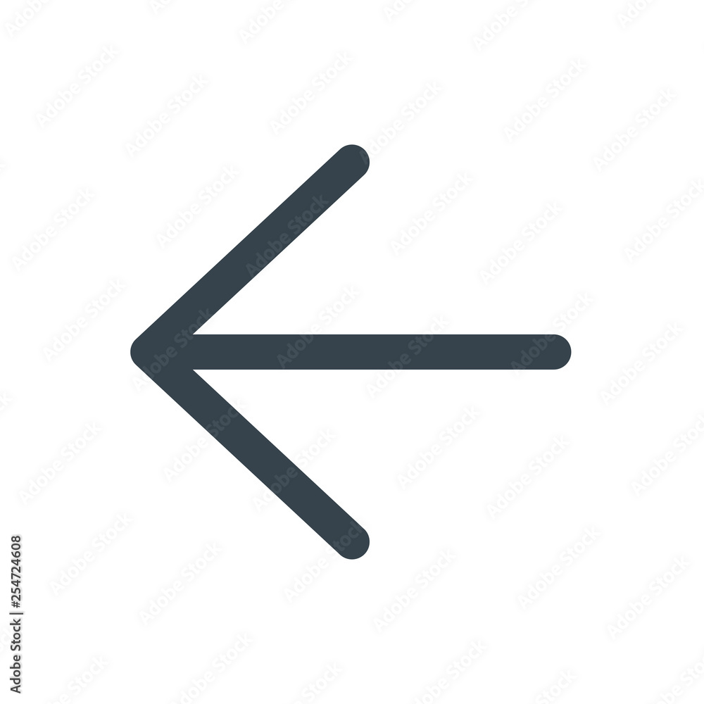 Arrow icon. Vector sign Arrow icon. Vector sign
