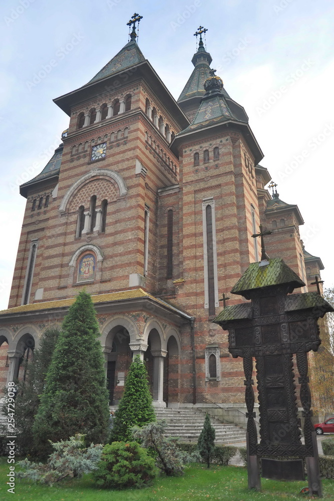 Orthodox Metropolitan Cathedral in Timisoara, Romania