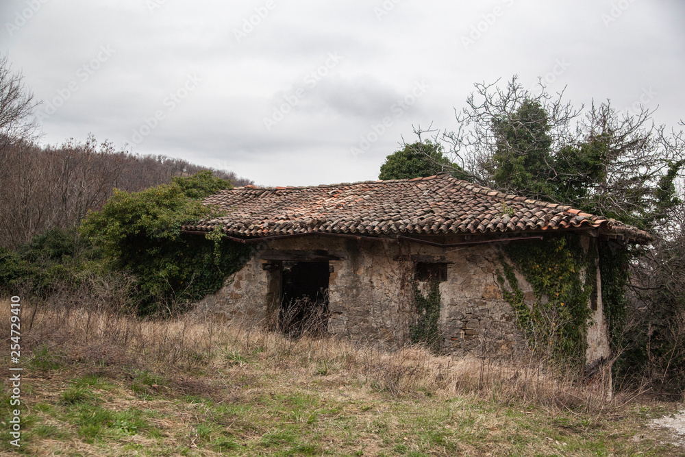 An abandoned house An abandoned house