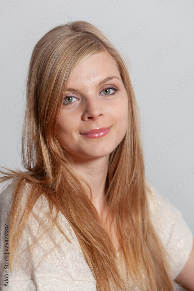 Fototapeta premium Smiling young woman