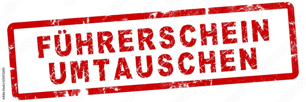 nlsb20 NewLongStampBanner nlsb - german text: Führerschein umtauschen - Stempel / Einfach / rot / Vorlage - Seitenverhältnis 3:1 - 3zu1 xxl g7320 nlsb20 NewLongStampBanner nlsb - german text: Führerschein umtauschen - Stempel / Einfach / rot / Vorlage - Seitenverhältnis 3:1 - 3zu1 xxl g7320