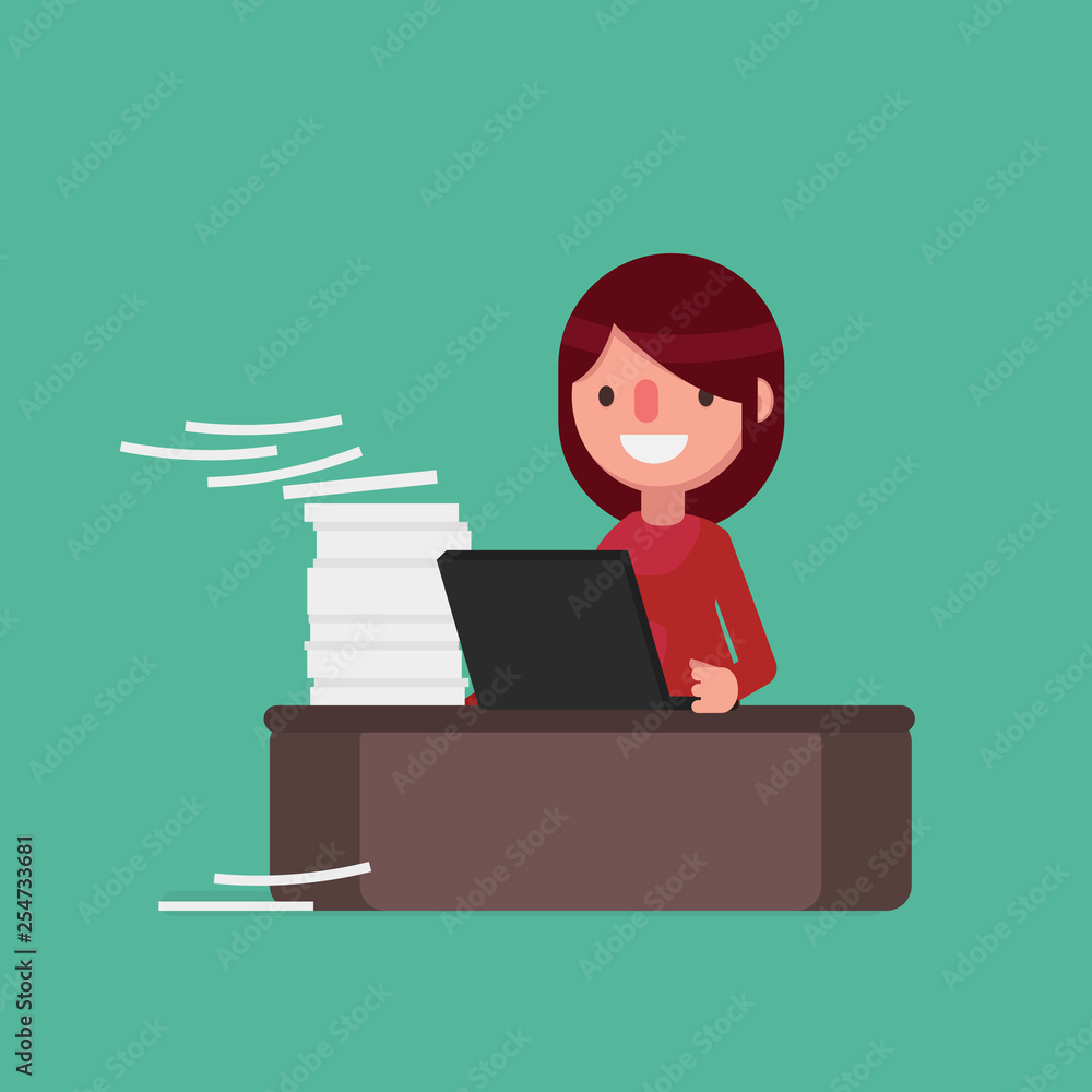 Business people vector illustrator Business people vector illustrator