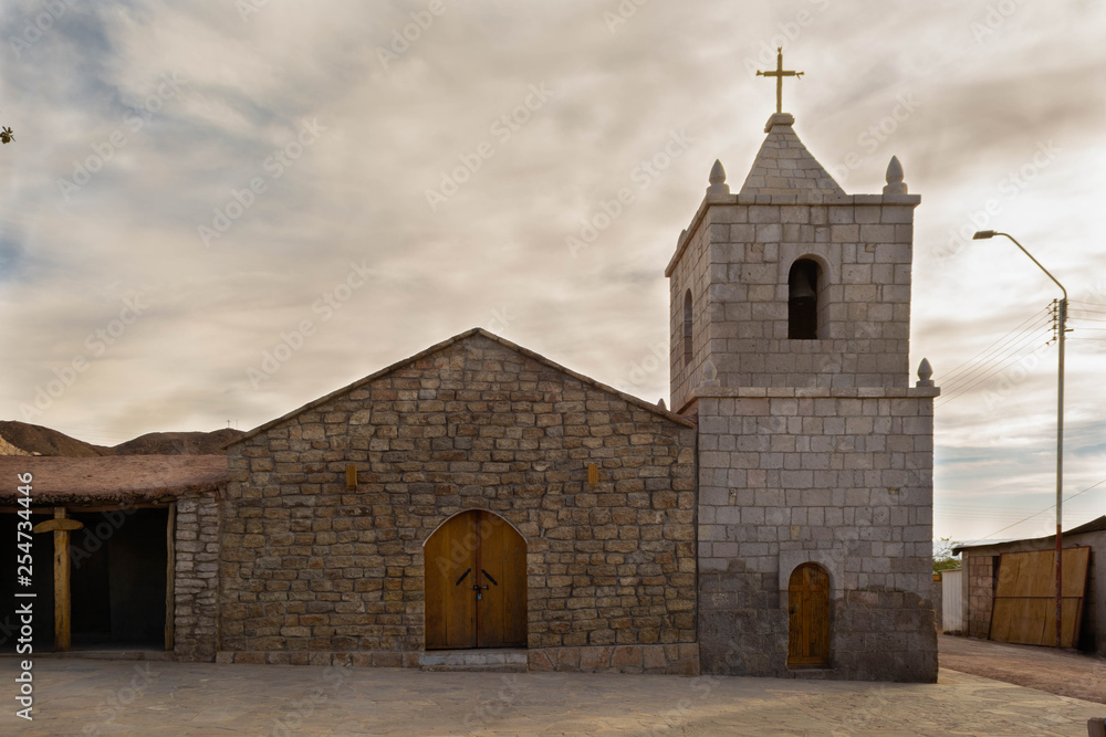Iglesia del pueblo de Peine, Salar de Atacama