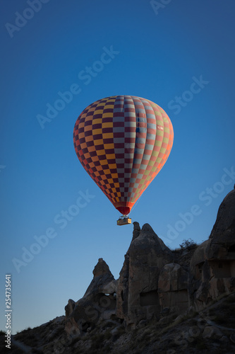 Cappadocia Balloons and Landscapes © Emre