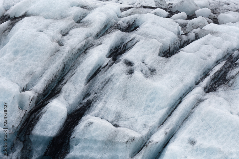 Eisscholle auf der Gletscherlagune Jökulsalaron, Island