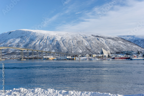 arktische Stadt Tromsö, Norwegen