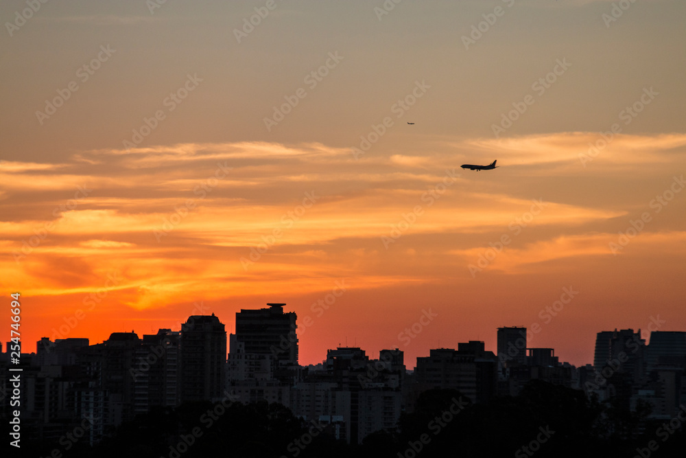Fototapeta premium Sunset Air