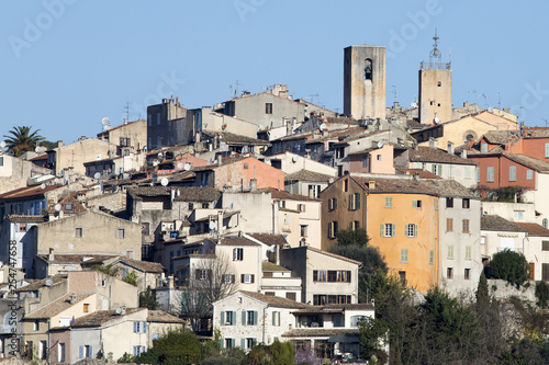 The French village of Biot on the French Riviera © Jon