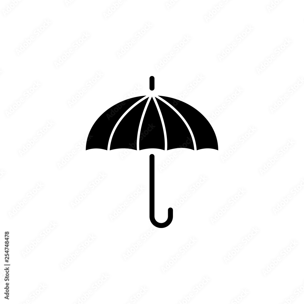 umbrella icon. Element of weather illustration. Signs and symbols can be used for web, logo, mobile app, UI, UX