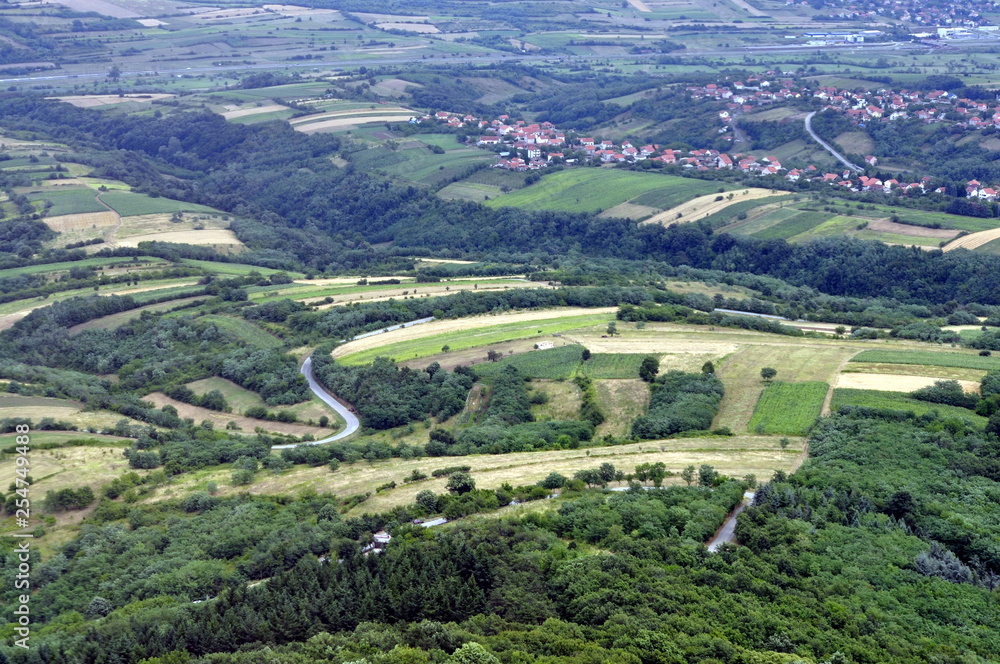 A View From Avala Mountain, Serbia