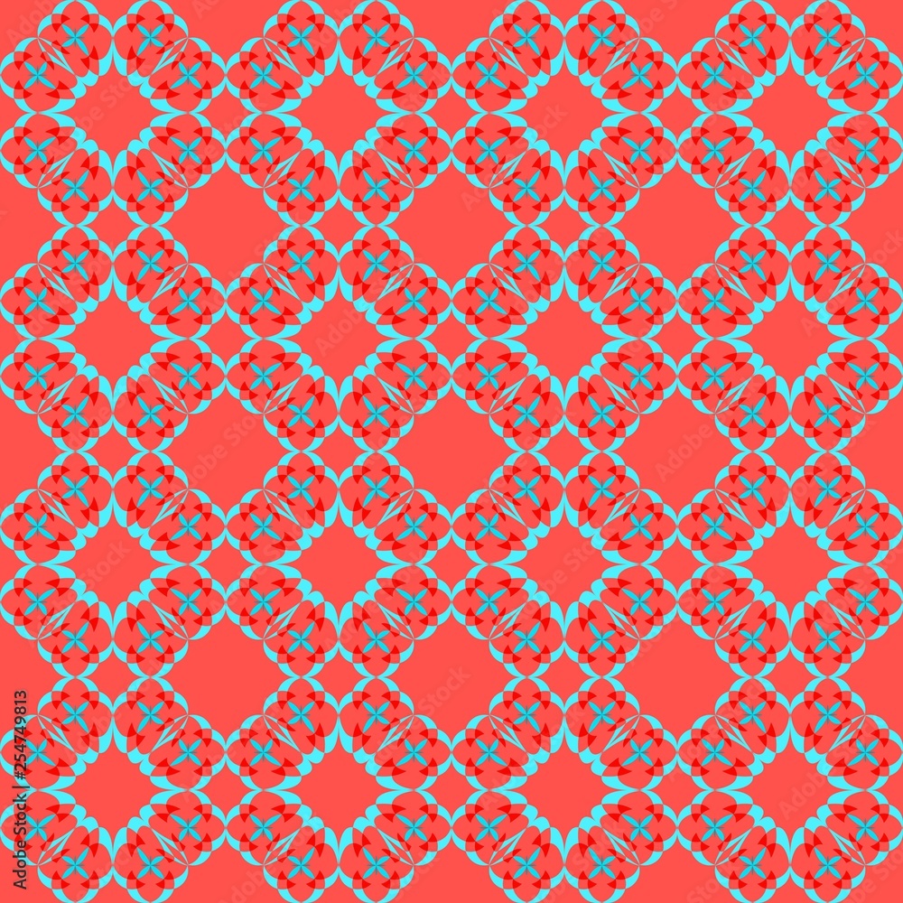 Abstract vector seamless pattern for fabric, textile, wrapping paper, wallpaper, web design, background. Abstract vector seamless pattern for fabric, textile, wrapping paper, wallpaper, web design, background.