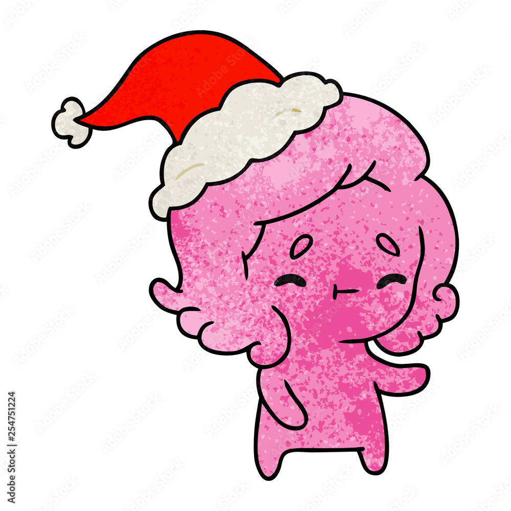 christmas textured cartoon of kawaii ghost christmas textured cartoon of kawaii ghost