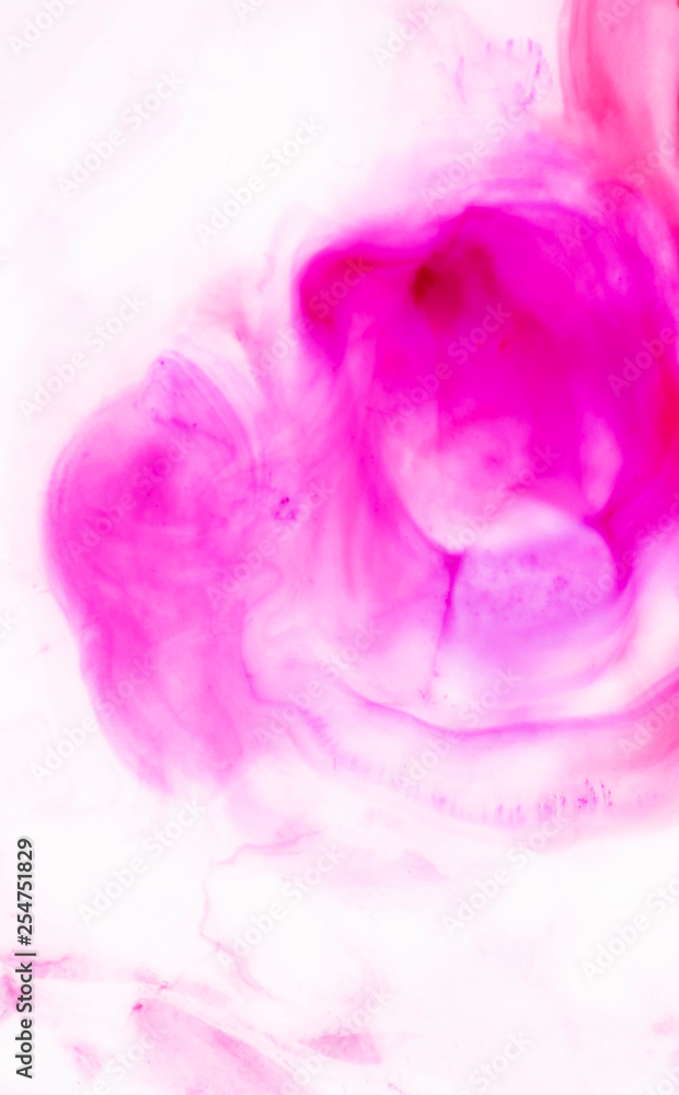 Watercolor splash background pink