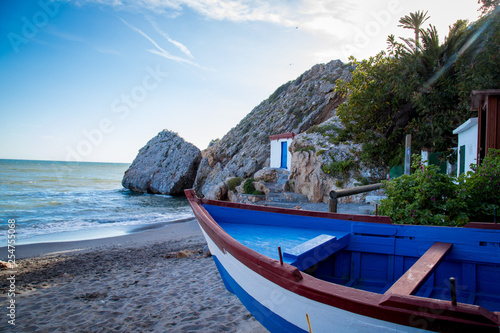 Vacaciones por España en un pueblo costero.  © Edurne