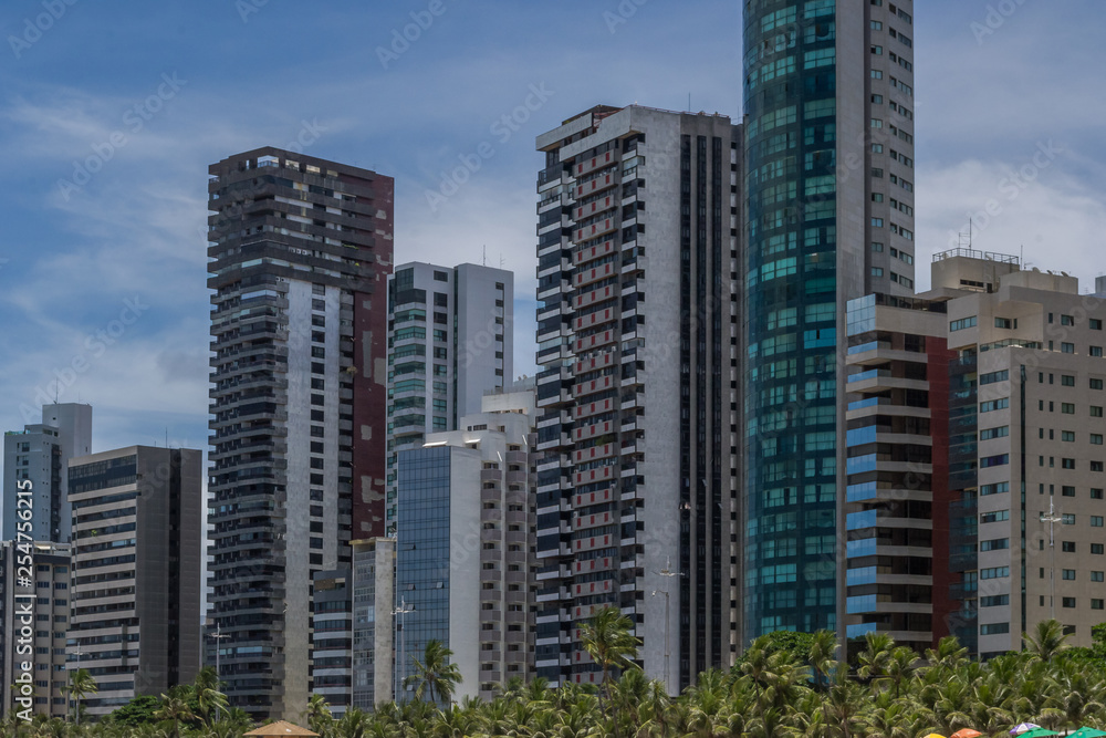 Cities of Brazil - Recife, Pernambuco state's capital - Boa Viagem Beach