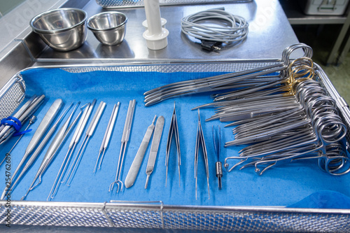 various surgical instruments photo
