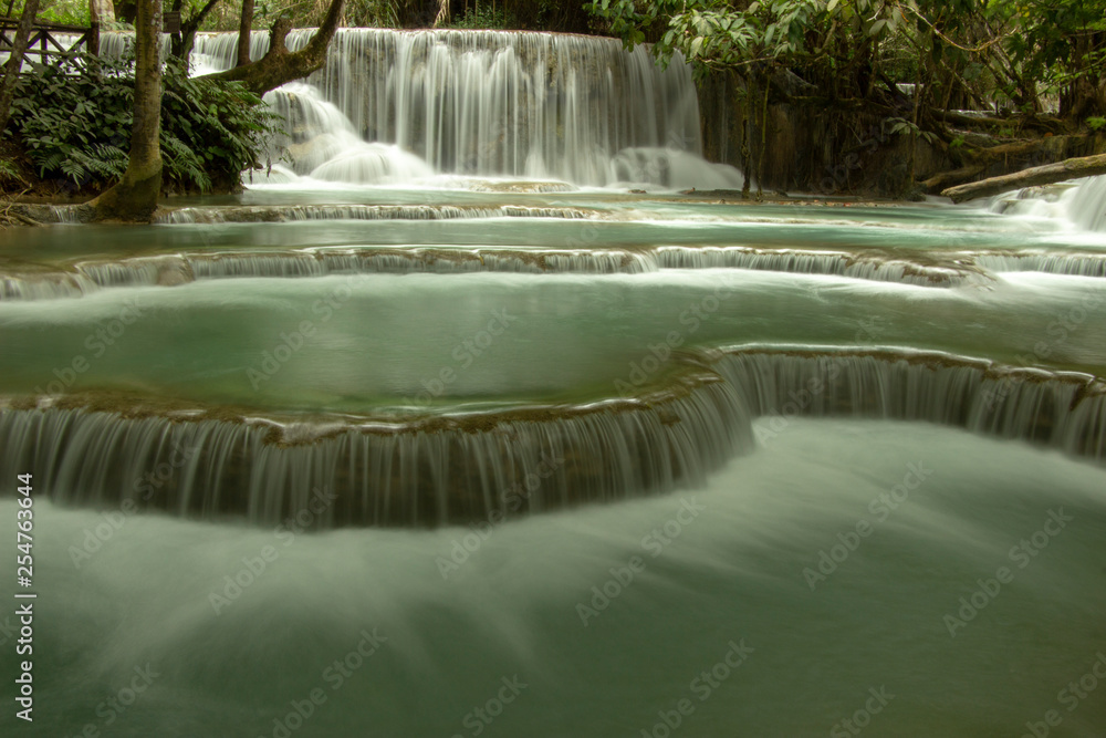 Laos Kuang Si Waterfall