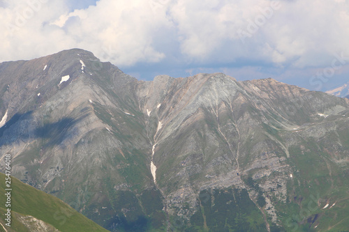 panoramic view of the mountains