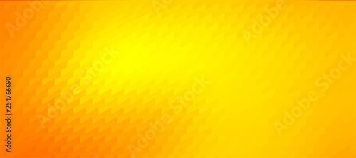 Warm Orange Yellow Trendy Mosaic Backdrop Design